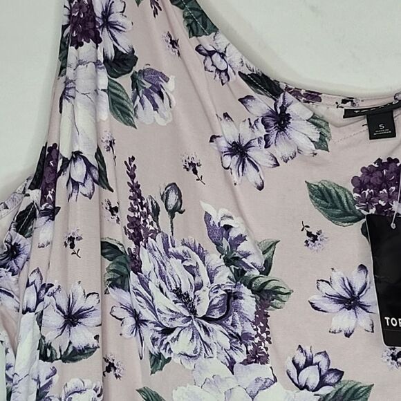 5X 28W Torrid Ava Purple Challis Cami Floral Light - Picture 8 of 11